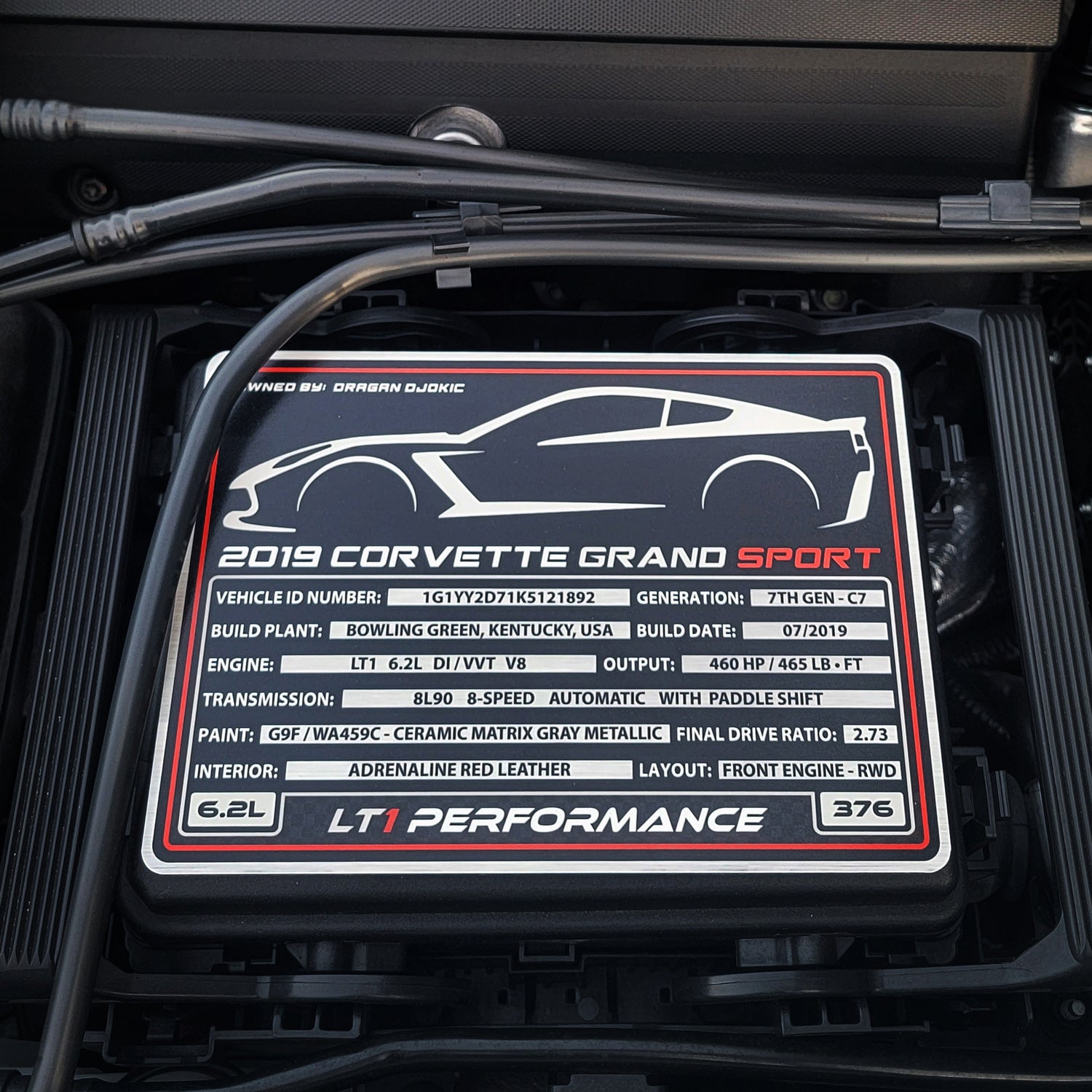 Engine Bay Dress Up Corvette C7